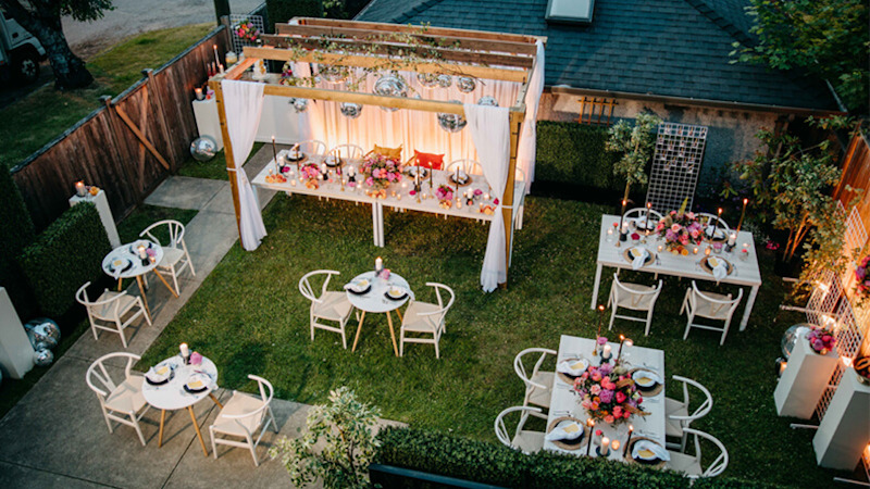 Backyard Wedding